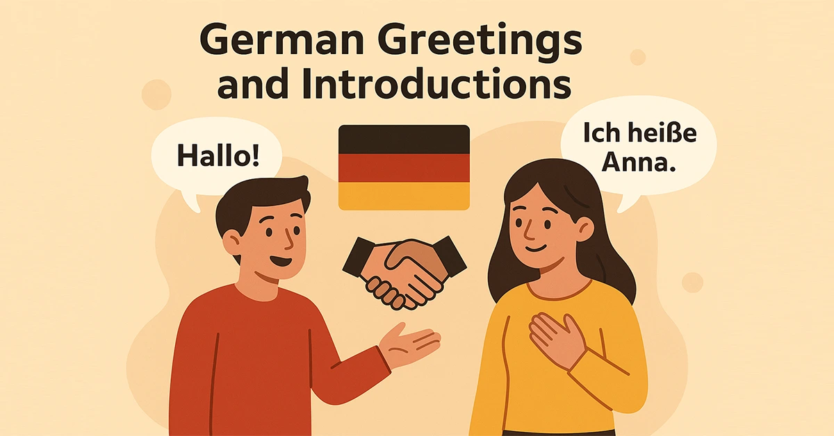 German Greetings and Introductions