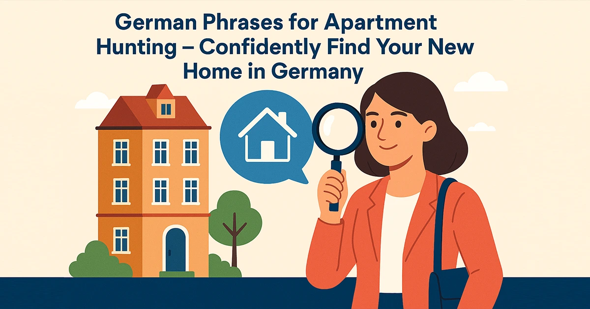 German Phrases for Apartment Hunting in Germany