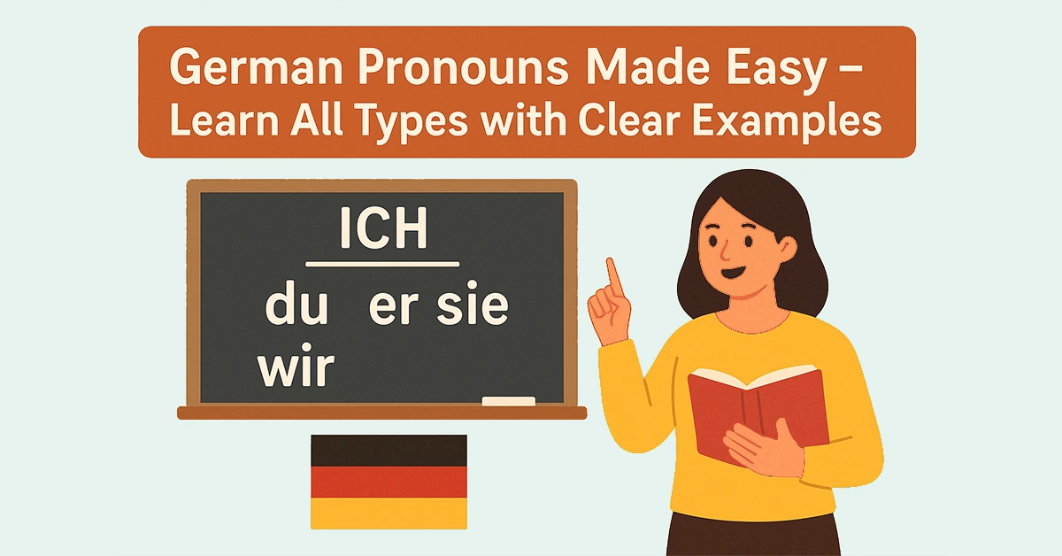 German Pronouns Made Easy – Learn All Types with Clear Examples