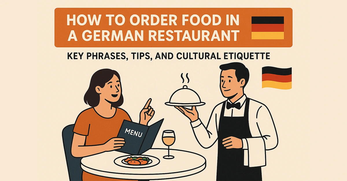 How to Order Food in a German Restaurant – Key Phrases & Tips