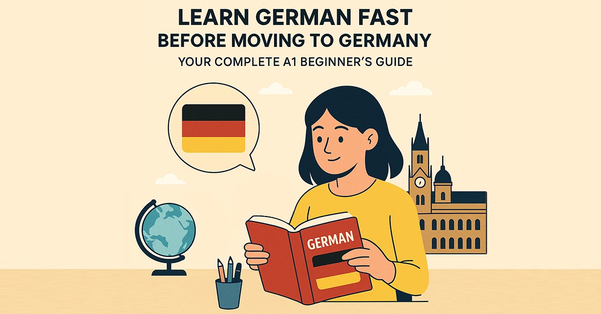 Learn German Fast Before Moving – Complete A1 Beginner’s Guide