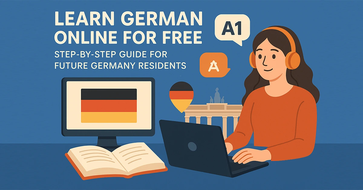 Learn German Online for Free – Step-by-Step Guide for Germany