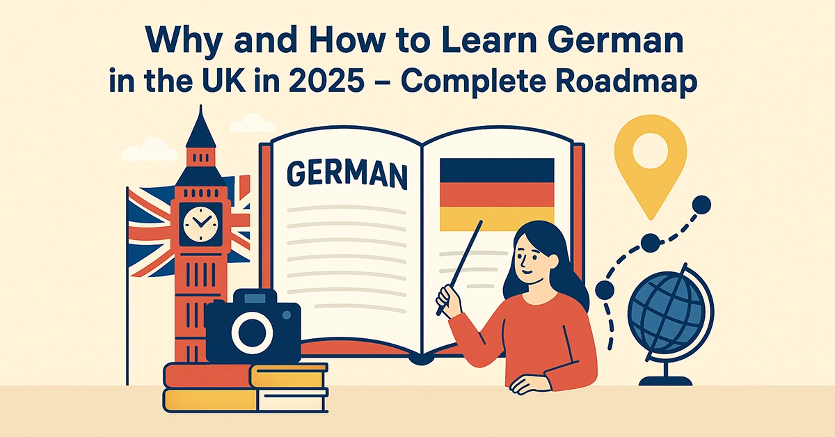 Why & How to Learn German in the UK (2025 Roadmap)